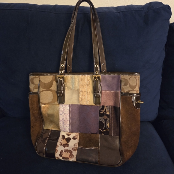 Patchwork Tote Bag - Picture 1 of 8